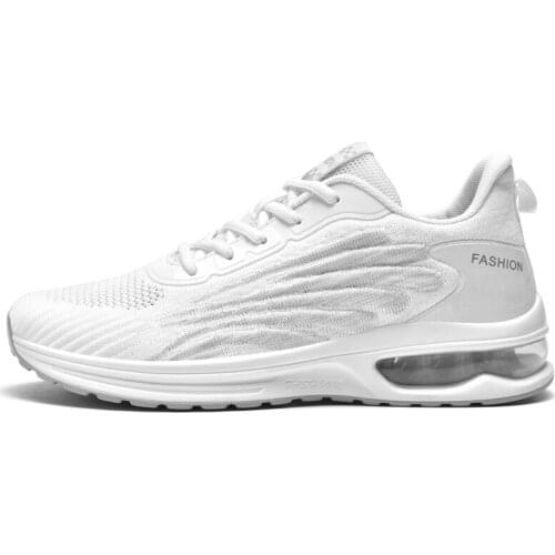 Mens spring and autumn light running shoes comfortable and casual breathable non-slip wear-resistant outdoor walking mens spor