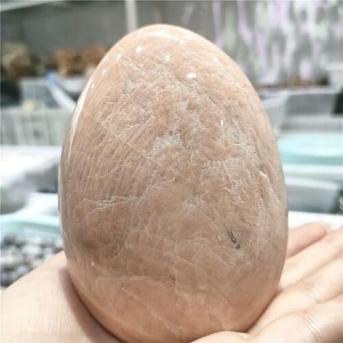 Natural yellow moonstone quartz crystal Carving Ornament decorated with Reiki healing gifts Home Decoration 1pc