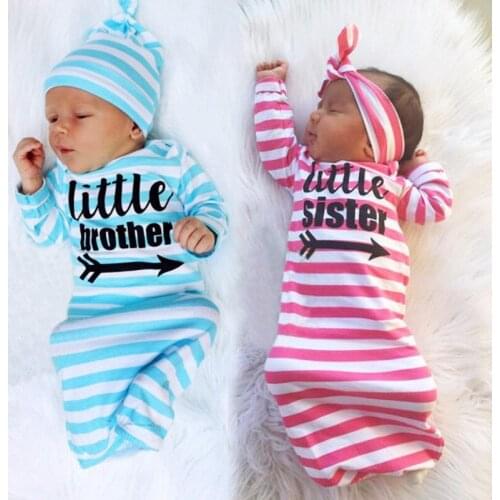 New Newborn Baby Boys/Girls Sleeping Bag Kids Brother/Sister Cute Sleep Sack For Newborns 0-6M Soft Baby Sleeping Bags