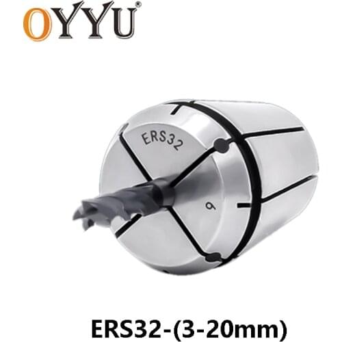 OYYU ERS High Precision ERS32 3-20mm Water Stop Spring Collet Sealing Chuck Machine Tools Accessory ER32 Rubber Band Milling