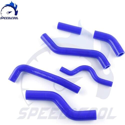 Motorcycle Silicone Radiator Coolant Hose Kit For KAWASAKI KXF 250 2006 06 High Performance Pressure Temperature