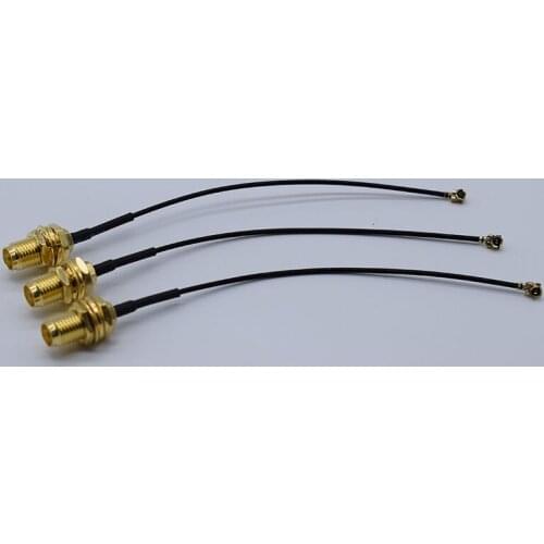 A round of SMA female head hole SMA ipex IPX tieline WIFI/GSM / 3 g/GPS / 4 g module connecting line