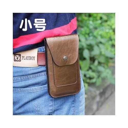 Women and Men wear a belt pocket 4.7 5.2 5.5 5.7 6 inch mobile phone bag vertical double mobile phone bag ultra-thin