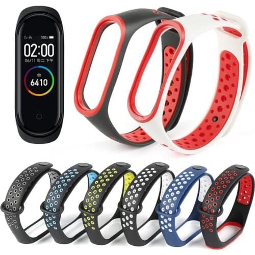 Waterproof Breathable Belt For Xiaomi Mi Band 4 Smart Watch Wrist M4 Bracelet For Xiaomi Miband 4 Miband Strap Replacement