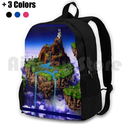 Zeal Custom Design Outdoor Hiking Backpack Waterproof Camping Travel Zeal Snes Video Games Rpg Chrono Trigger Lucca Marle Frog