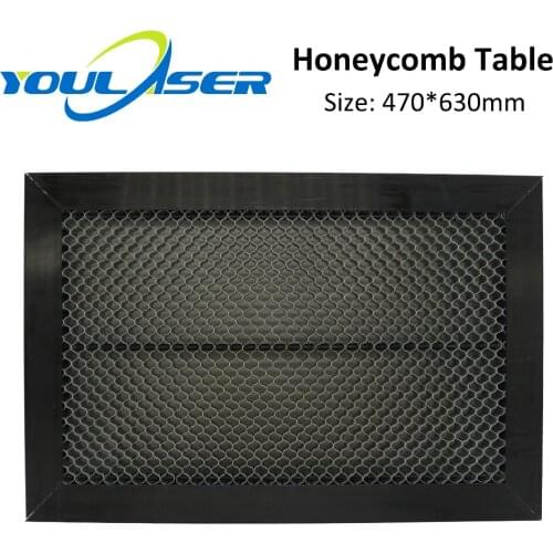 YOULASER Honeycomb Working Table 500*300 mm Customizable Size Board Platform Laser Parts for CO2 Laser Engraver Cutting Machine