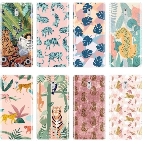 Leopard Tiger Back Cover For Nokia 1 Plus 2 3 5 6 8 9 Silicone Phone Case For Nokia X71 X6 7 Plus Nokia2 Nokia3 Nokia5 Nokia6