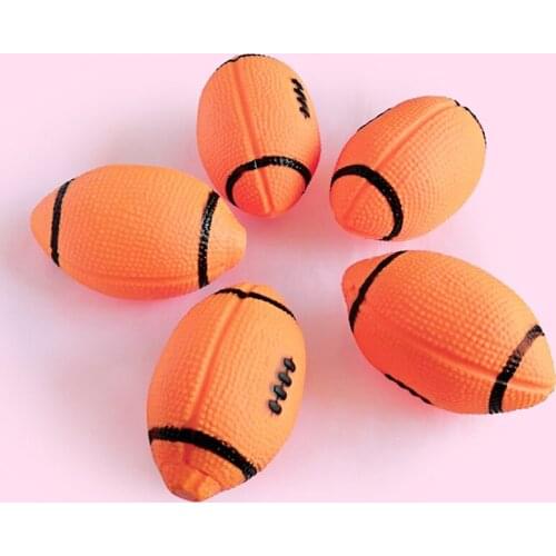 1PCS Pet Football Toy Interactive Dog Toy Pet Squeaky Toy Dog Bite Toy Puppy Chew Sound Toy Dog Tooth Cleaning Toy Legendog