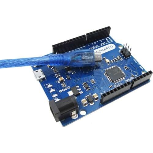 1PCS/LOT Leonardo R3 development board Board + USB Cable compatible (with logo)
