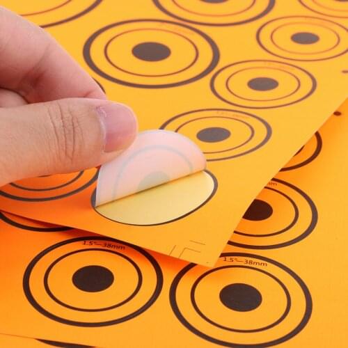 10Pcs Target Stickers Round Self-adhesive Targets Shooting Hunting Archery
