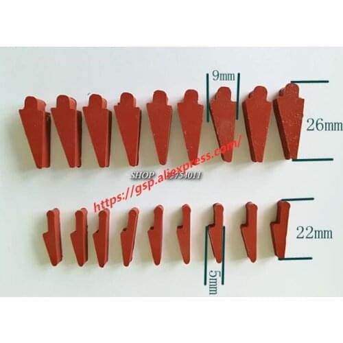 10pcs saxophone flute clarinet backup pad key backup pad pad maintenance tool accessories