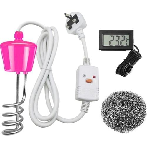 3000W Swimming Pool Floating Heating Rod Plug With Leakage Protection High Power Heater For Inflatable Bathtub Pool