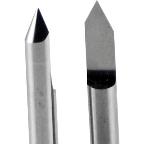 10pcs New Carbide PCB CNC Engraving Bits 60 Deg 0.3mm for CNC Machinery HUHAO # J3.6003 -Tools From Factory