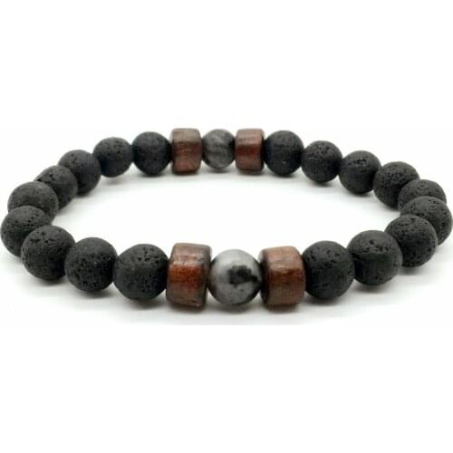 Wooden Bead Bracelet Man Fashion Women Gift For Bracelets