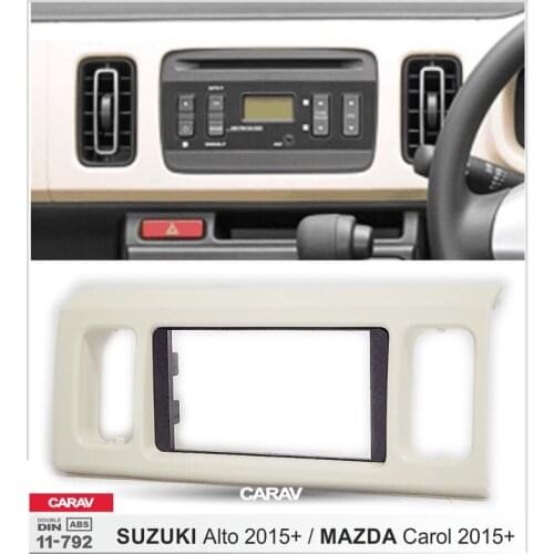 CARAV 11-792 double din dash kit audio car stereo radio install dash kit for SUZUKI Alto 2015