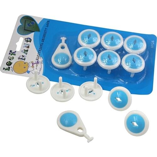 Two Phase Safe Lock Cover Kids Sockets Cover Plugs Baby Safety Child Electric Socket Outlet Plug Protection Security