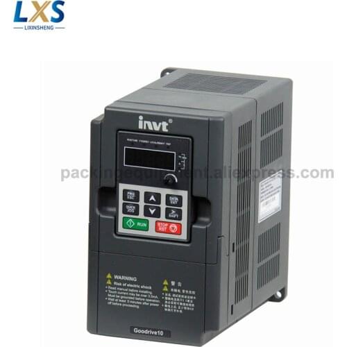 INVT Economical Universal Inverter GD10-0R7G-S2-B Single-phase 1-phase 230V 0.75KW 9.3A Input VFD Frequency AC Drive