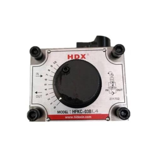 HDX Hydraulic Speed Control Valve HFKC-02-AL4 HFKC-02-BR4 HFKC-02-BL4 HFKC-02AR4 HFKC-03AR4 HFKC-03-AL4 HFKC-03-BR4 HFKC-03-BL4