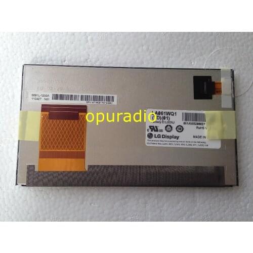 LA061WQ1(TD)(02) LA061WQ1(TD)(01) LA061WQ1-TD02 LA061WQ1-TD01 New original 6.1" inch LCD display for Tacoma Camry GPS navigation