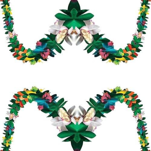 Best Garland for Summer Tropical Hawaiian Luau Beach Party Moana Jungle Theme Birthday Wedding Baby Shower Decoration