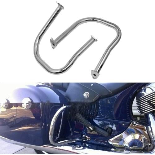 Motorcycle Chrome Rear Highway Crash Bars For Indian Chief Classic Vintage 14-19 Dark Horse 16-19