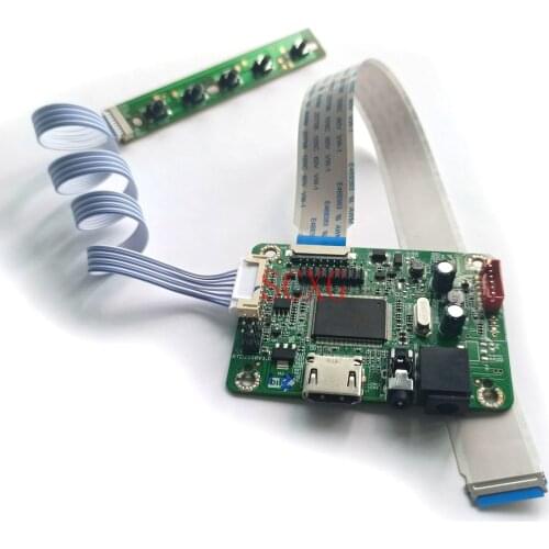 KIT DIY LED PC Panel 1920*1080 Matrix controller board drive Fit LP140WF4-SPA1 LP140WFA-SPD1/SPF1/SPM1 30Pin eDP HDMI-compatible