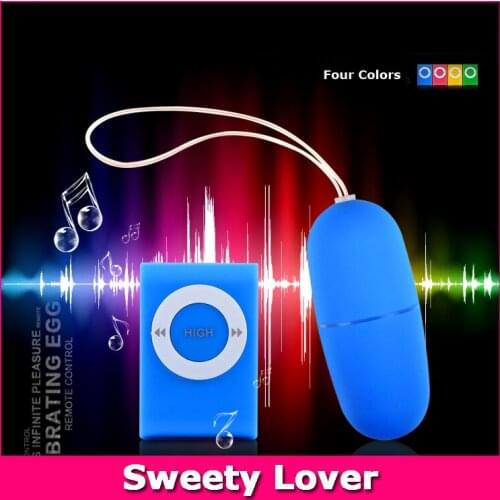 2014 New 50 Speeds Wireless Remote Control MP3 Vibrating Sex Egg Vibrator Sex Products Adult Sex Toys for Women 4 Color Retail