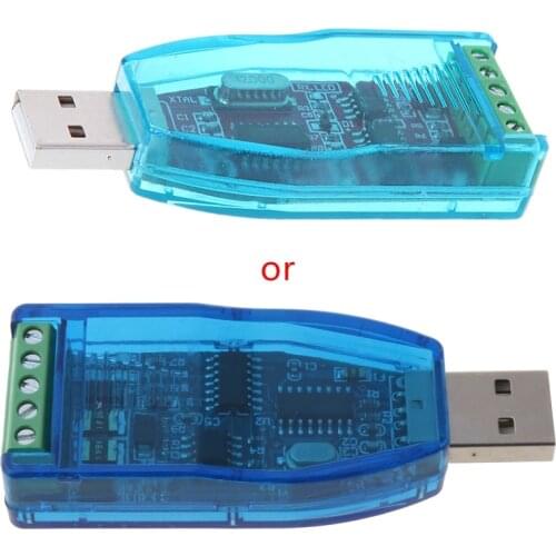 NEW Industrial USB To RS485 Converter Upgrade Protection RS485 Converter Compatibility V2.0 Standard RS-485 A Connector