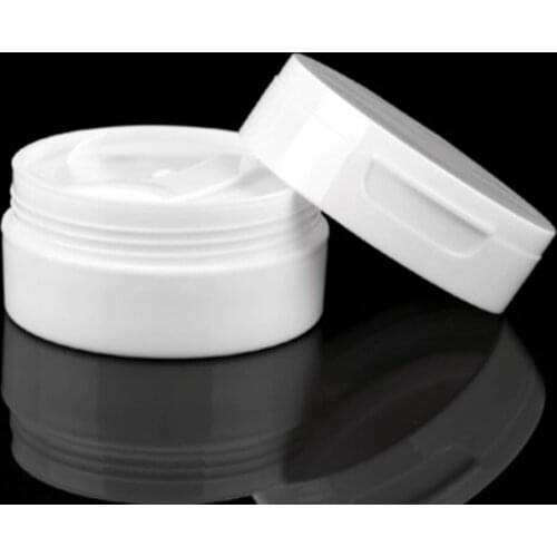 50g Plastic Empty Makeup Jar Pot Refillable Sample Bottles Face Cream Lotion Cosmetic Container Tooth Powder Bottle Mask Bottle