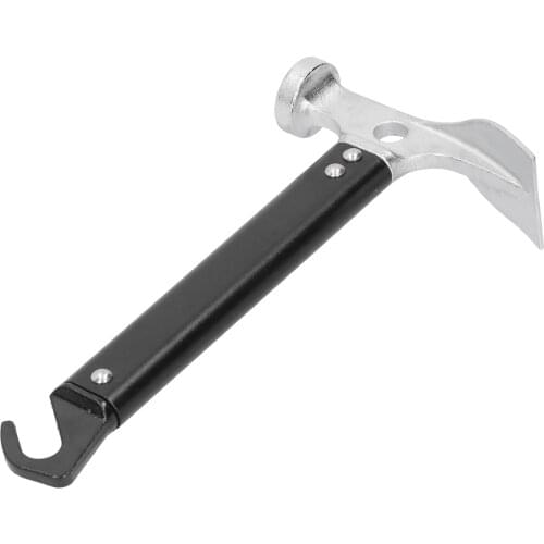 Portable Camping Mallet Tent SHammer take Peg Puller Hammer Remover Aluminum Alloy Mini Portable Outdoor Tool