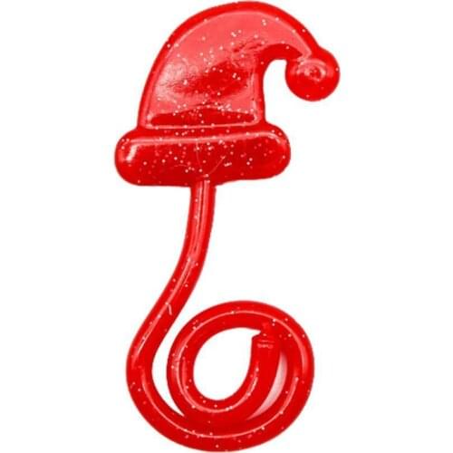 Christmas Hat Sticky Toy Cute Childrens t Toys gifts Elastic Stretchable Soft Christmas Sticky Toy Hat Q2D1