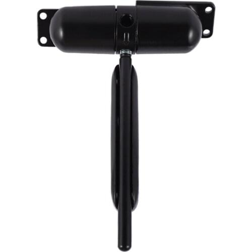 1 Set 20-70Kgs Black Adjustable Surface Mounted Spring Door Closer Automatic Door Closer Fire Rated Indo
