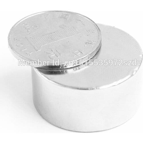 1pcs Strong Round Dia 30mm x 10mm N35 Rare Earth Neodymium Magnet Art Craft Fridge 30x10mm