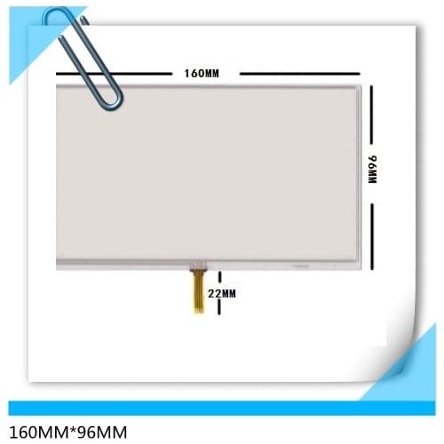 160*96 new 7 inch X10 touch screen e Luhang 7 inch X10 touch screen X20 screen 160*95 cable length 23 free shipping