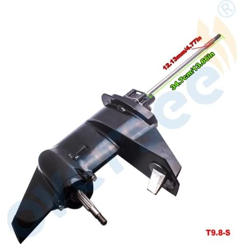 3B2S87301-0 Gear Box Assy Lower Unit Assy with Short Shaft For Tohatsu 9.8HP 8HP 2 Stroke Outboard Engine Parsun HDX 9.8BM