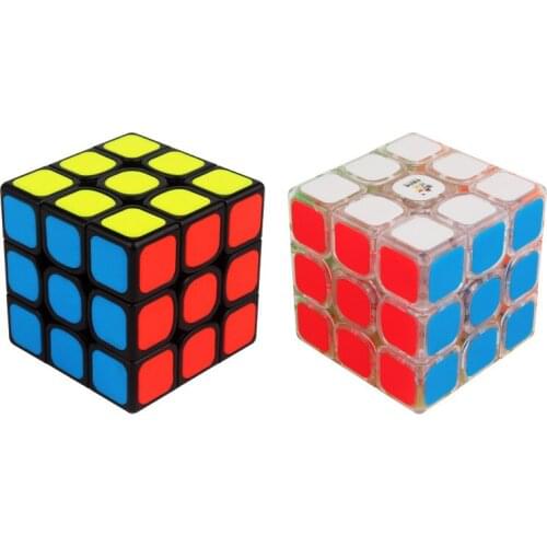 3x3x3 Magic Cube Stickerless Cube Puzzle Professional Speed Cubes Toys Educational Toys For Kids