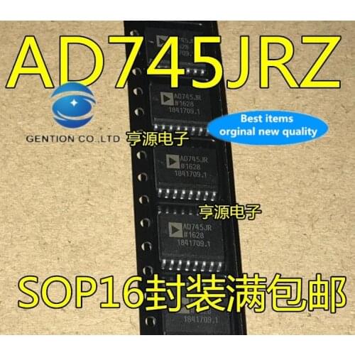 5PCS AD745JRZ AD745J AD745JR SOP16 in stock 100% new and original