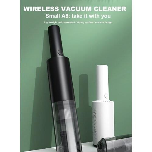 120w/6000pa Strong Suction Wireless Car Vacuum Cleaner Portable With Handheld Vacuum Cleaner Car Household Dual-Use Mini Cleaner