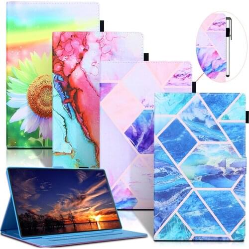 Flip Case for Kindle New Fire 7 2019 Tablet for fire7 9th generation 2019 release Cover Stand cover for Fire 7 2015 2017 case