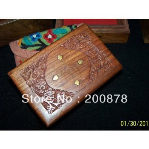 TJB977 Indian handmade wooden vintage jewelry box,155*100*60cm,Bodhi wood square case,Resale & Wholesale
