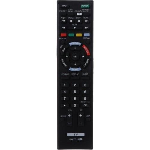 RM-YD103 Remote Control Replacement for sony Smart TV KDL-60W630B RM-YD102 RM-YD087 KDL-40W590B KDL-40W600B KDL-48W590B