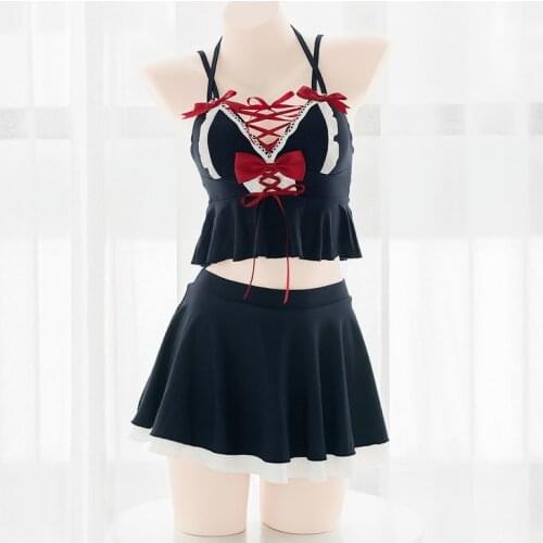 Anime Style Princess Costumes Sexy Maid Outfits Cute School Girl Beach Wear Swimsuit Soft Lolita Sweet Gift Halloween Cosplay