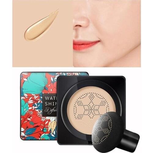 Mushroom Head CC Cream BB Foundation Air Cushion Concealer Beginner Natural Long Lasting Moisturizing No Blooming Make Up