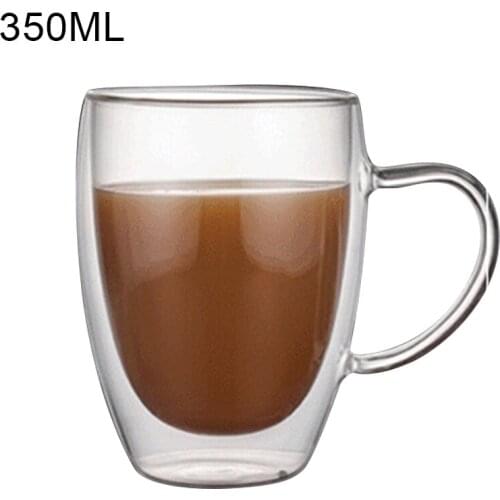Double Wall Insulated Glasses Espresso Mugs Borosilicate Glass Cups JW
