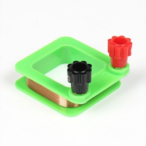 Square coil junior school physics electromagnetism experimental equipment school science technology make teaching instruments