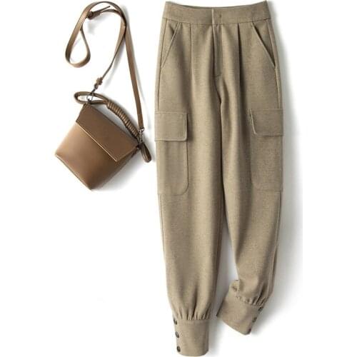 L-hikari Women's Straight Trousers