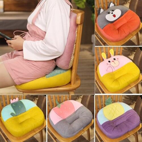 Cartoon Animals Chair Cushion Pillows Car Back Cushions Dinosaur Bear Sofa Bed Nursery Home Decoration Children gift