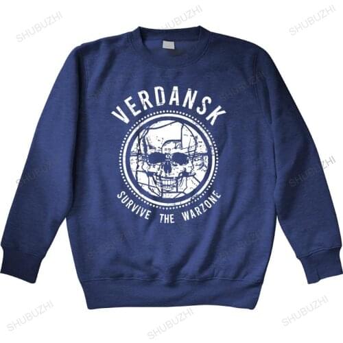 Men sweatshirt spring Teamzad Verdansk Survive The Warzone It is Your Duty Map Gamer unisex sweatshirt men top