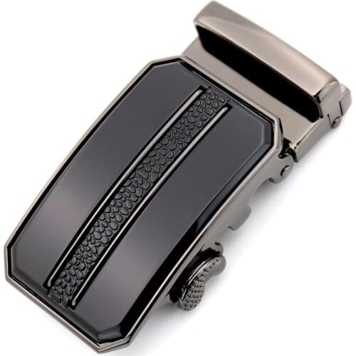 3.5cm Leather Mens Snap Belt Buckle Head Fashion Alloy Press Automatic Buckle Men High Quality Designer Belts Buckle
