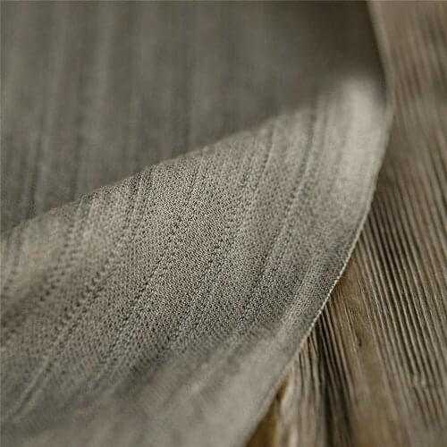 Vertical stripes pattern worsted pure wool fabric,neutral style,good drape,sewing for jacket,suits,dress,pants,craft by the yard